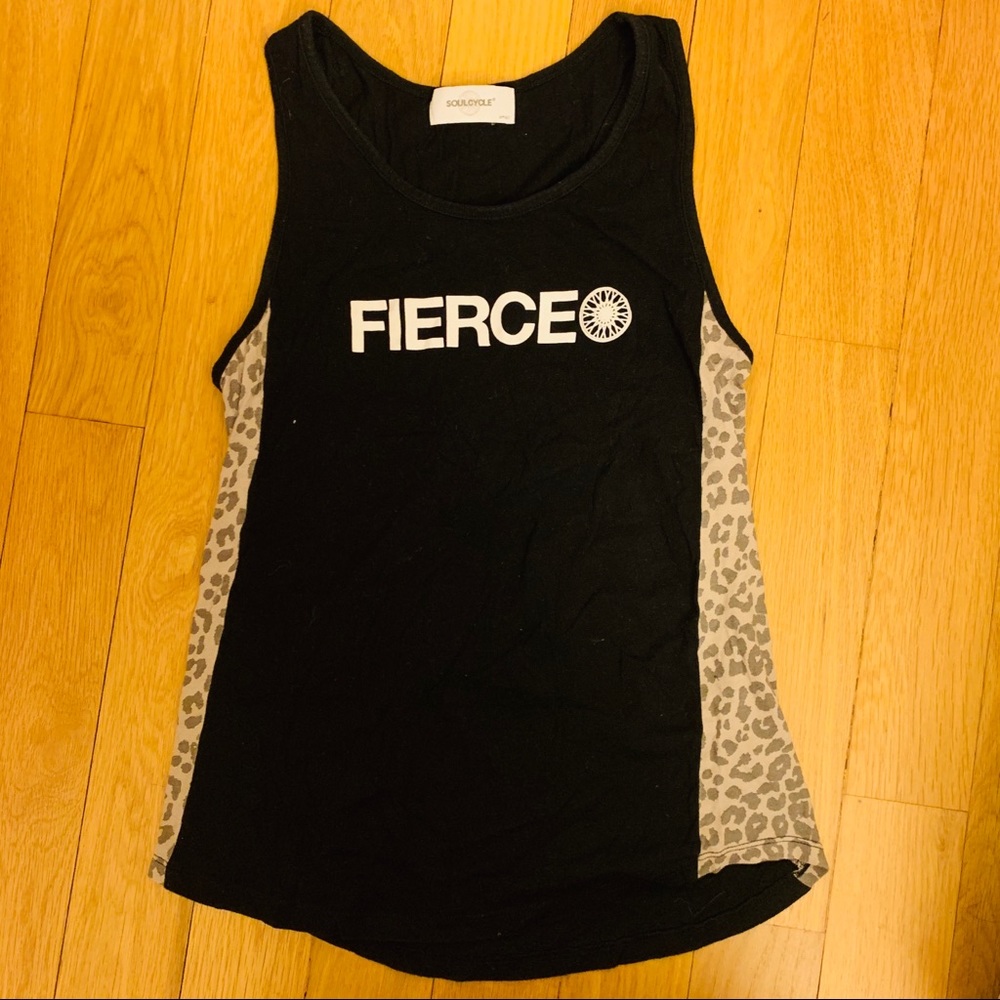 Soul cycle fierce tank top